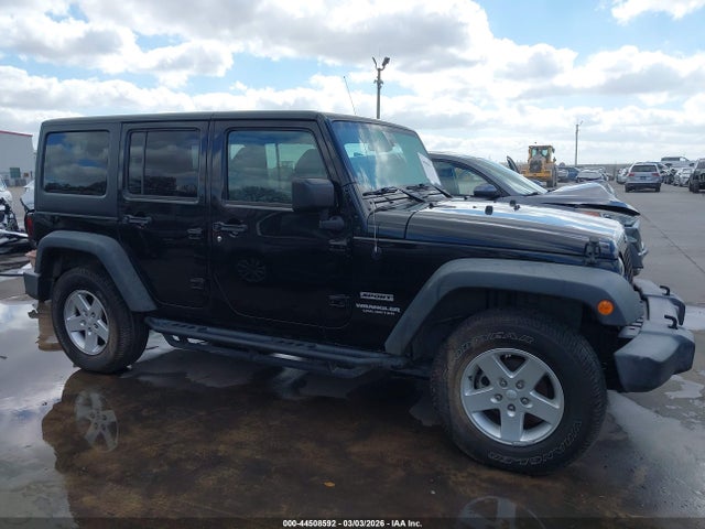 Продажа на аукционе авто 2016 Jeep Wrangler Unlimited Sport, vin: 1C4BJWDG8GL295311, номер лота: 44508592