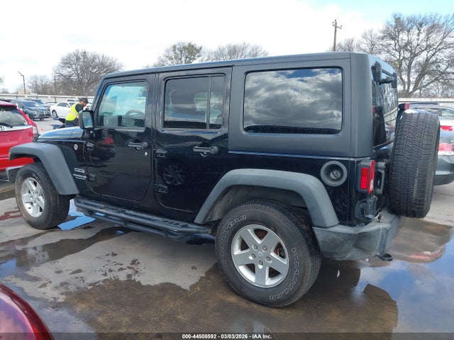 Продажа на аукционе авто 2016 Jeep Wrangler Unlimited Sport, vin: 1C4BJWDG8GL295311, номер лота: 44508592