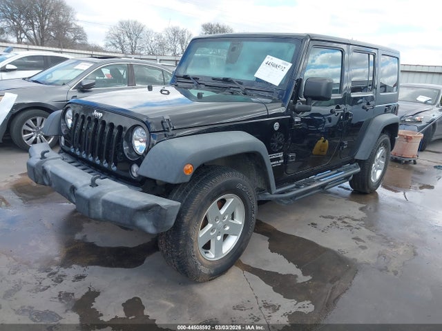 Продажа на аукционе авто 2016 Jeep Wrangler Unlimited Sport, vin: 1C4BJWDG8GL295311, номер лота: 44508592