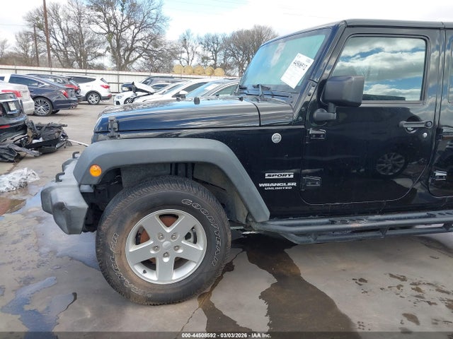 Продажа на аукционе авто 2016 Jeep Wrangler Unlimited Sport, vin: 1C4BJWDG8GL295311, номер лота: 44508592