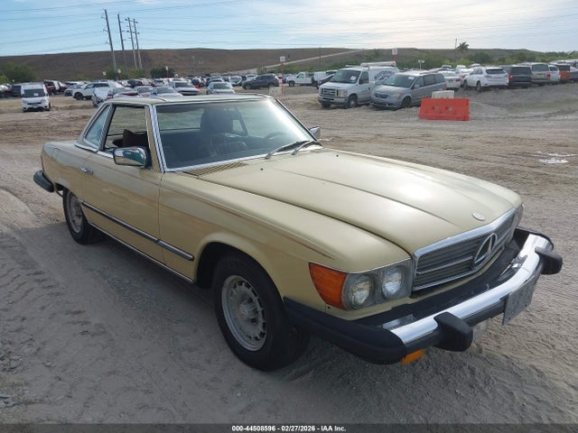 1978 Mercedes 450 Sl C მანქანა იყიდება აუქციონზე, vin: 10704412042688, აუქციონის ნომერი: 44508596