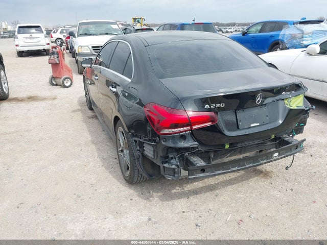 Продажа на аукционе авто 2020 Mercedes-benz A 220 4matic, vin: W1K3G4FB2LW046980, номер лота: 44508644