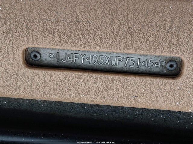 Продажа на аукционе авто 1998 Jeep Wrangler Sahara, vin: 1J4FY49SXWP751454, номер лота: 44508660