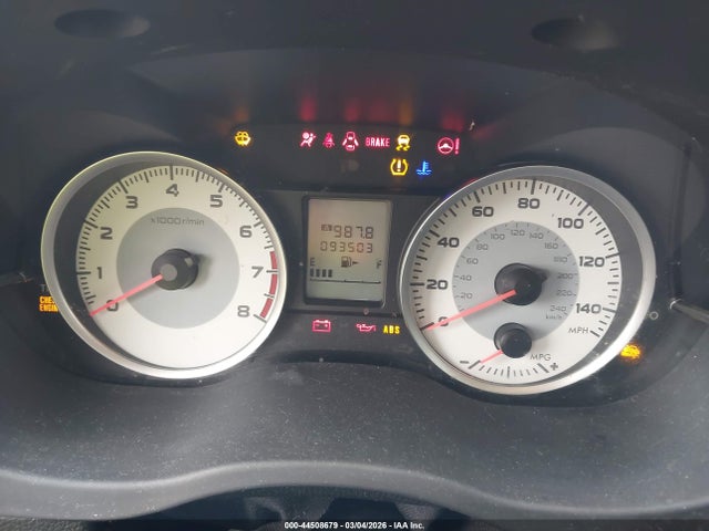44508679 :رقم المزاد ، JF1GPAL64CG226964 vin ، 2012 Subaru Impreza 2.0i Sport Premium مزاد بيع
