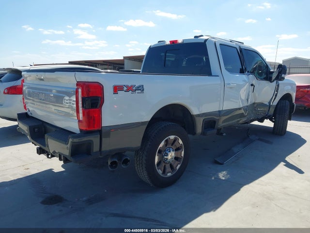 44508916 :رقم المزاد ، 1FT8W2BTXTEC82398 vin ، 2026 Ford F-250 King Ranch مزاد بيع