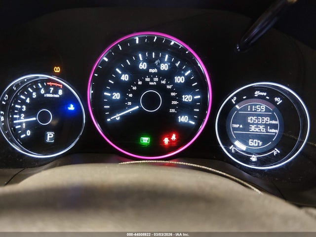 2017 Honda Hr-v Lx მანქანა იყიდება აუქციონზე, vin: 3CZRU5H39HG700852, აუქციონის ნომერი: 44508922