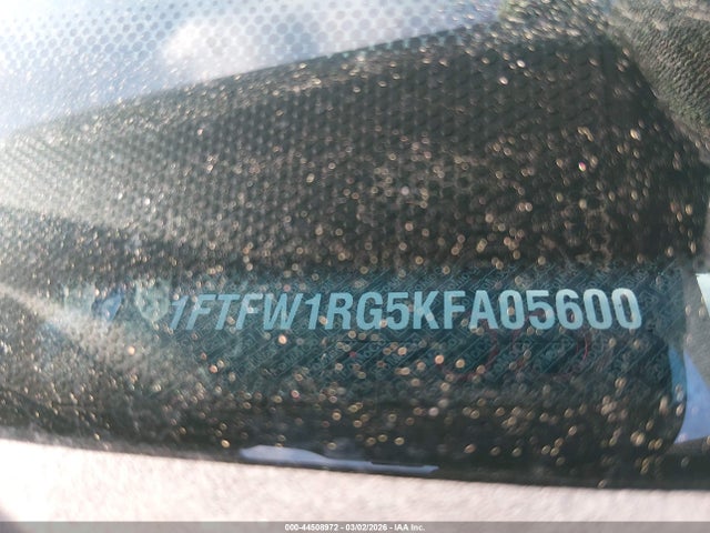 1FTFW1RG5KFA05600 Ford F-150 Raptor
