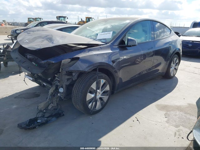 2023 Tesla Model Y Awd/long Range Dual Motor All-wheel Drive მანქანა იყიდება აუქციონზე, vin: 7SAYGAEE0PF895075, აუქციონის ნომერი: 44509090