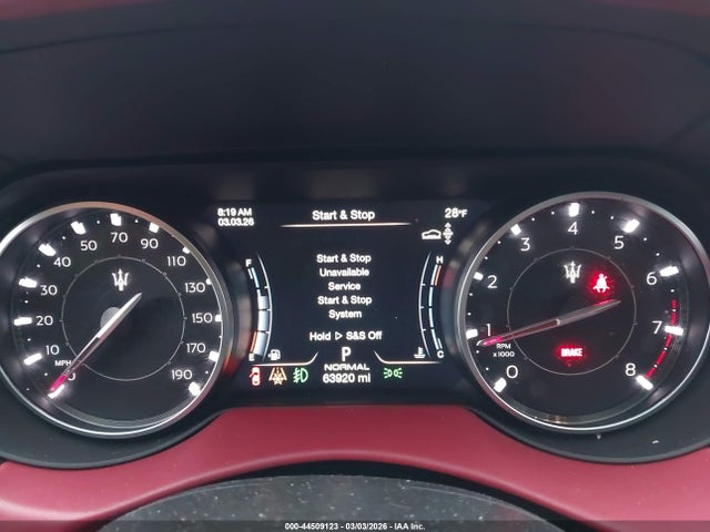 Продажа на аукционе авто 2022 Maserati Levante Gt, vin: ZN661XUA5NX383496, номер лота: 44509123