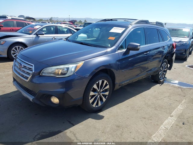 2015 Subaru Outback 2.5i Limited მანქანა იყიდება აუქციონზე, vin: 4S4BSBLC1F3279675, აუქციონის ნომერი: 44509160