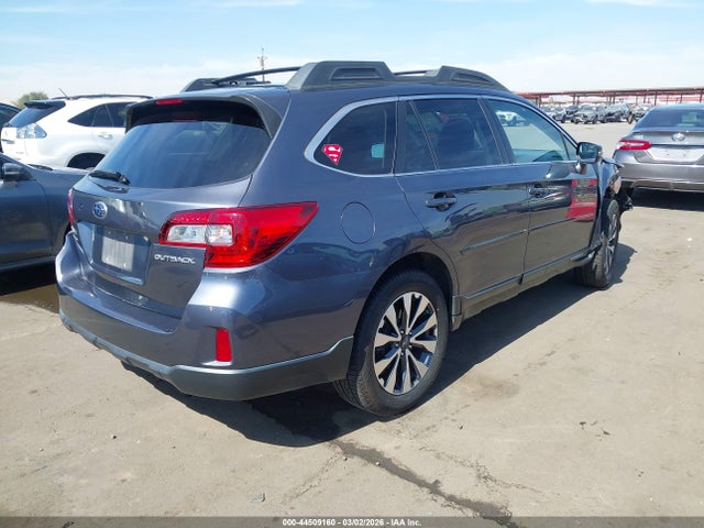 2015 Subaru Outback 2.5i Limited მანქანა იყიდება აუქციონზე, vin: 4S4BSBLC1F3279675, აუქციონის ნომერი: 44509160