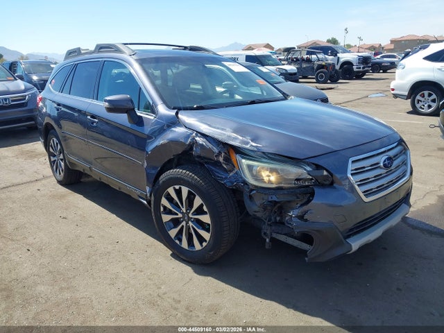 2015 Subaru Outback 2.5i Limited მანქანა იყიდება აუქციონზე, vin: 4S4BSBLC1F3279675, აუქციონის ნომერი: 44509160