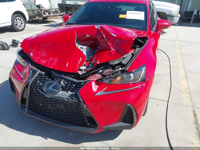 2018 Lexus Is 300 მანქანა იყიდება აუქციონზე, vin: JTHBA1D29J5078142, აუქციონის ნომერი: 44509164
