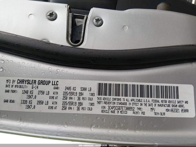 2014 DODGE JOURNEY 3C4PDCGB7ET308952 Photo 8