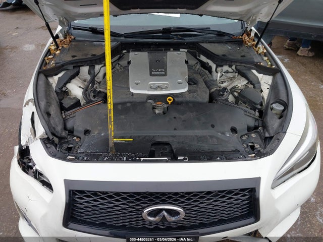 44509261 :رقم المزاد ، JN1BV7ARXFM399696 vin ، 2015 Infiniti Q50 Premium مزاد بيع