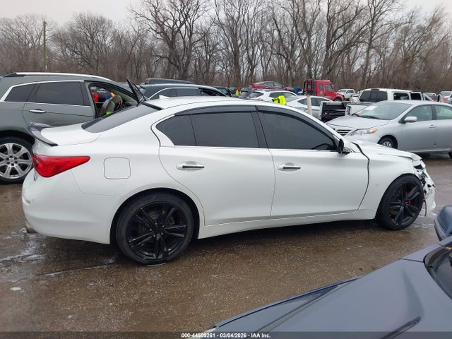 44509261 :رقم المزاد ، JN1BV7ARXFM399696 vin ، 2015 Infiniti Q50 Premium مزاد بيع