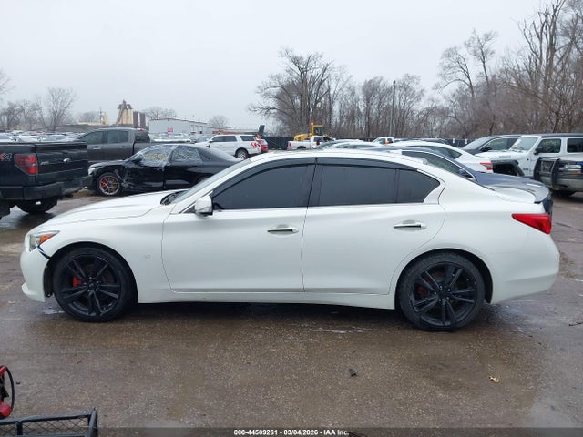 44509261 :رقم المزاد ، JN1BV7ARXFM399696 vin ، 2015 Infiniti Q50 Premium مزاد بيع