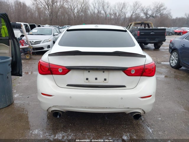 44509261 :رقم المزاد ، JN1BV7ARXFM399696 vin ، 2015 Infiniti Q50 Premium مزاد بيع