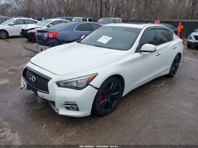 44509261 :رقم المزاد ، JN1BV7ARXFM399696 vin ، 2015 Infiniti Q50 Premium مزاد بيع