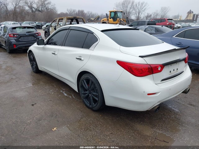 44509261 :رقم المزاد ، JN1BV7ARXFM399696 vin ، 2015 Infiniti Q50 Premium مزاد بيع
