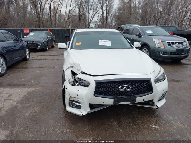 44509261 :رقم المزاد ، JN1BV7ARXFM399696 vin ، 2015 Infiniti Q50 Premium مزاد بيع