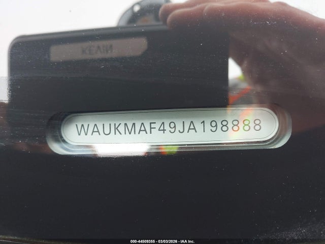 Aukcja sprzedaży 2018 Audi A4 2.0t Tech Ultra Premium/2.0t Ultra Premium, vin: WAUKMAF49JA198888, numer aukcji: 44509355