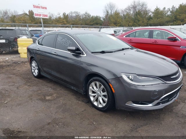 2015 Chrysler 200 C მანქანა იყიდება აუქციონზე, vin: 1C3CCCCG0FN514753, აუქციონის ნომერი: 44509380