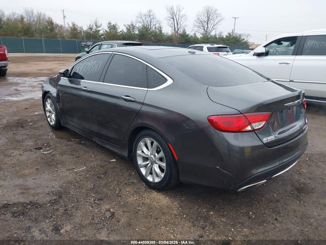 2015 Chrysler 200 C მანქანა იყიდება აუქციონზე, vin: 1C3CCCCG0FN514753, აუქციონის ნომერი: 44509380