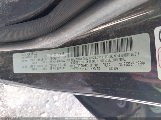 2019 RAM 1500 1C6SRFJT4KN807404 Photo 8