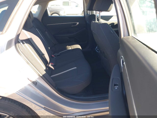 KMHL24JJ4PA080358 Hyundai Sonata Hybrid Blue