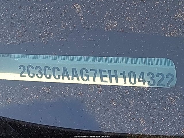 Aukcja sprzedaży 2014 Chrysler 300, vin: 2C3CCAAG7EH104322, numer aukcji: 44509446
