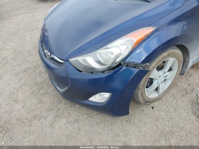 2013 Hyundai Elantra Gls მანქანა იყიდება აუქციონზე, vin: KMHDH4AE5DU710162, აუქციონის ნომერი: 44509522