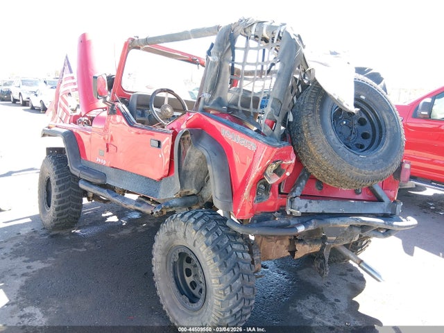 Продажа на аукционе авто 1992 Jeep Wrangler / Yj S, vin: 2J4FY19P5NJ508222, номер лота: 44509550