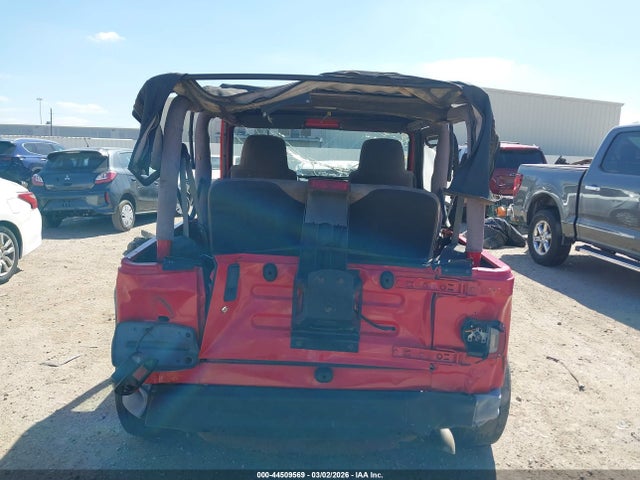 2005 Jeep Wrangler X მანქანა იყიდება აუქციონზე, vin: 1J4FA39SX5P357210, აუქციონის ნომერი: 44509569