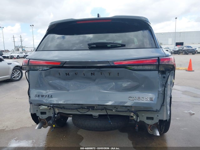 44509572 :رقم المزاد ، 5N1AL1FW3TC348922 vin ، 2026 Infiniti Qx60 Sport Awd مزاد بيع
