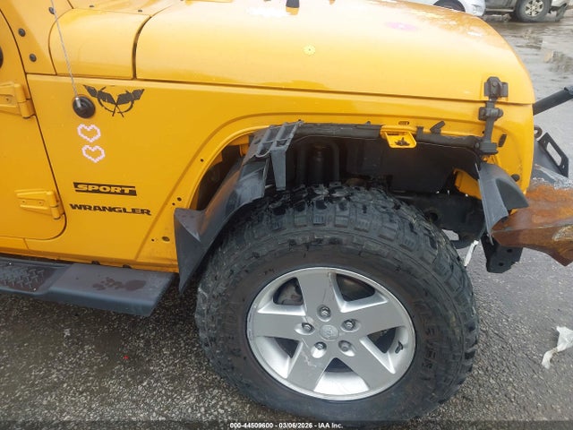 2012 Jeep Wrangler Sport მანქანა იყიდება აუქციონზე, vin: 1C4AJWAG8CL270564, აუქციონის ნომერი: 44509600