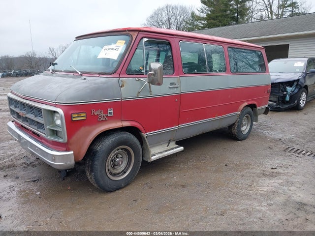 44509642 :رقم المزاد ، 0000TGL2697515841 vin ، 1979 Gmc Rally Stx G25 مزاد بيع