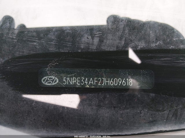 2018 HYUNDAI SONATA 5NPE34AF2JH609618 Photo 8