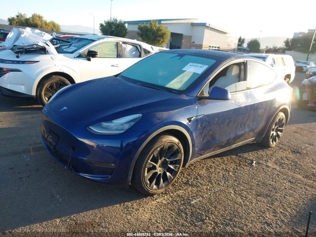 2022 TESLA MODEL Y 7SAYGDEE1NF310308 Photo 1