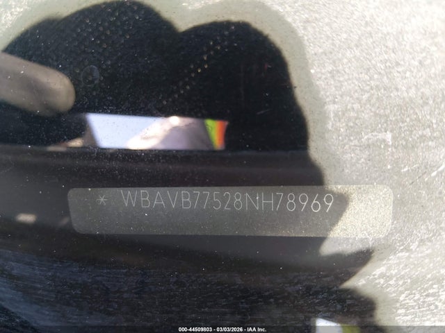 2008 Bmw 335i მანქანა იყიდება აუქციონზე, vin: WBAVB77528NH78969, აუქციონის ნომერი: 44509803