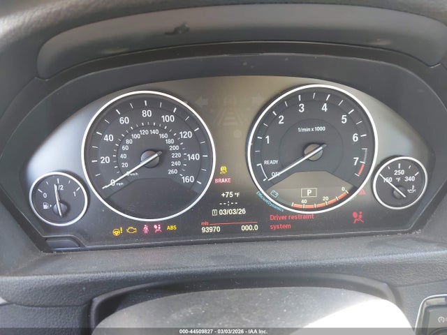 2013 BMW 328I WBA3C1C50DF442228 Photo 6