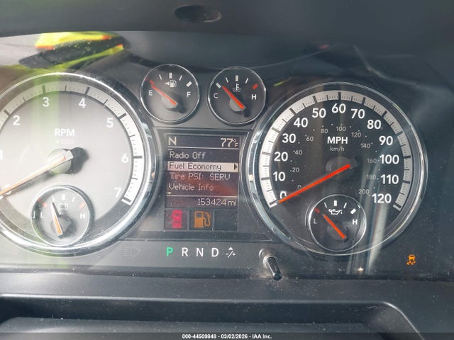44509848 :رقم المزاد ، 1C6RD6GP3CS262709 vin ، 2012 Ram 1500 Slt مزاد بيع