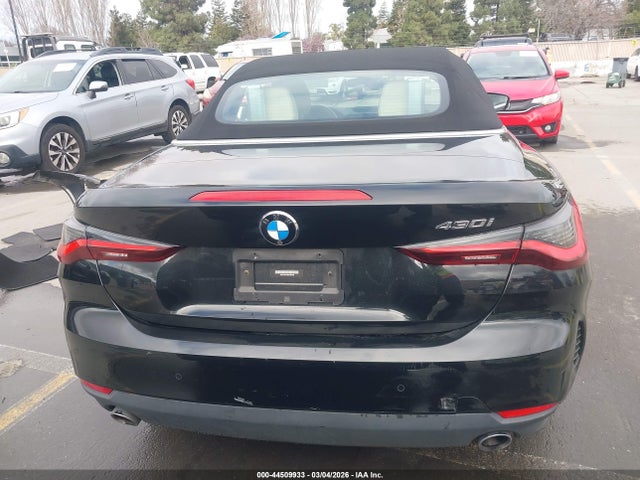 2022 Bmw 430i მანქანა იყიდება აუქციონზე, vin: WBA23AT03NCH99182, აუქციონის ნომერი: 44509933
