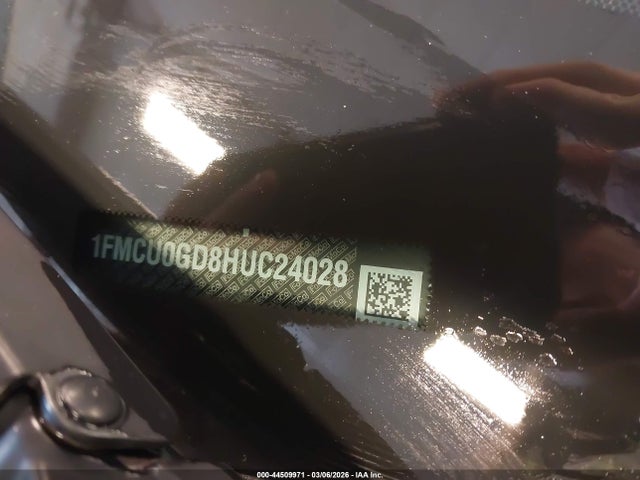 2017 Ford Escape Se მანქანა იყიდება აუქციონზე, vin: 1FMCU0GD8HUC24028, აუქციონის ნომერი: 44509971