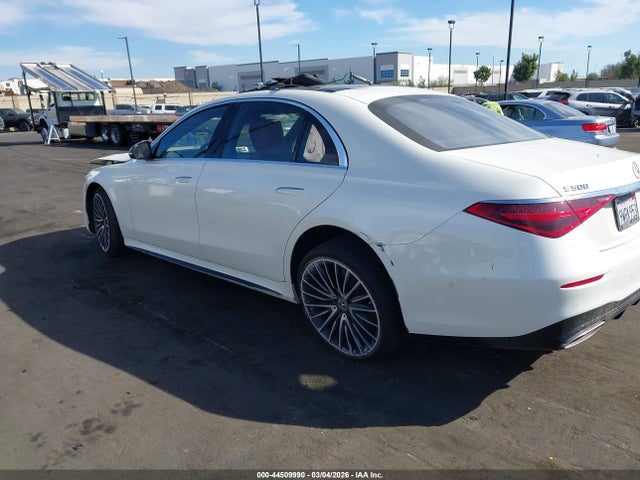 Aukcja sprzedaży 2022 Mercedes-benz S 500 4matic, vin: W1K6G6DBXNA076479, numer aukcji: 44509990