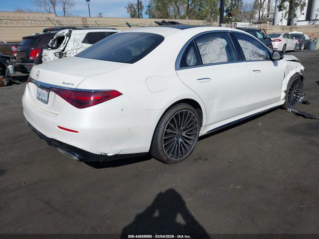 Aukcja sprzedaży 2022 Mercedes-benz S 500 4matic, vin: W1K6G6DBXNA076479, numer aukcji: 44509990