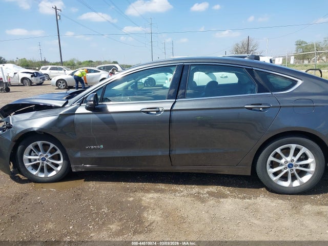 Aukcja sprzedaży 2019 Ford Fusion Hybrid Sel, vin: 3FA6P0MU1KR149691, numer aukcji: 44510074