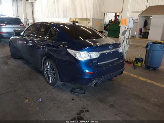 2016 Infiniti Q50 3.0t Red Sport 400 მანქანა იყიდება აუქციონზე, vin: JN1FV7AR2GM450420, აუქციონის ნომერი: 44510209