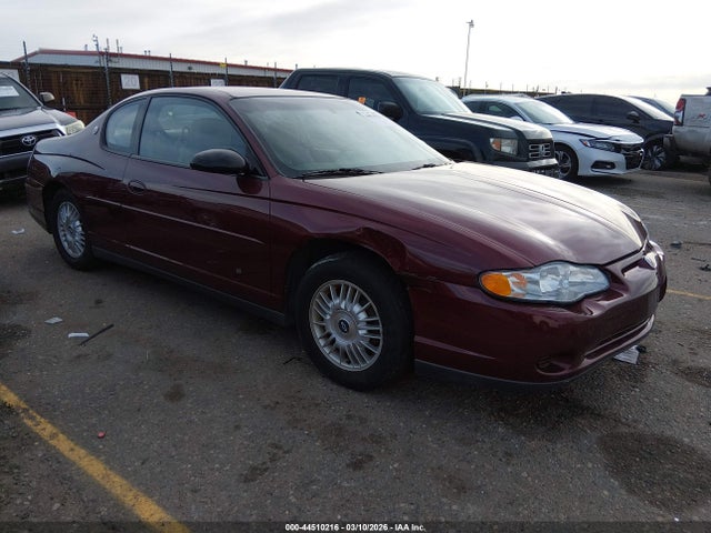Продажа на аукционе авто 2001 Chevrolet Monte Carlo Ls, vin: 2G1WW12E619359442, номер лота: 44510216