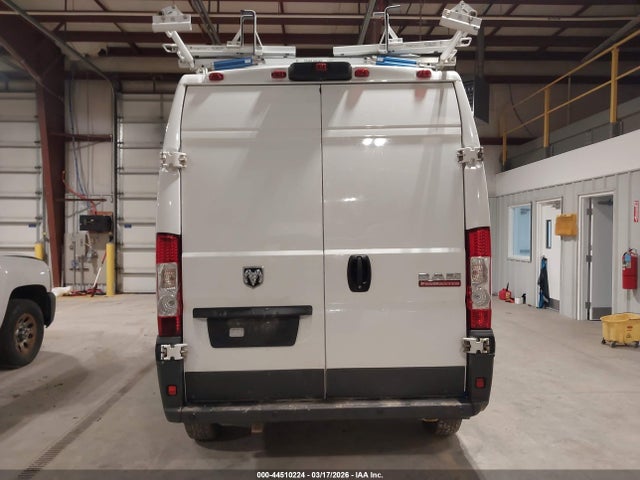44510224 :رقم المزاد ، 3C6TRVDG3JE144049 vin ، 2018 Ram Promaster 2500 High Roof 159 Wb مزاد بيع